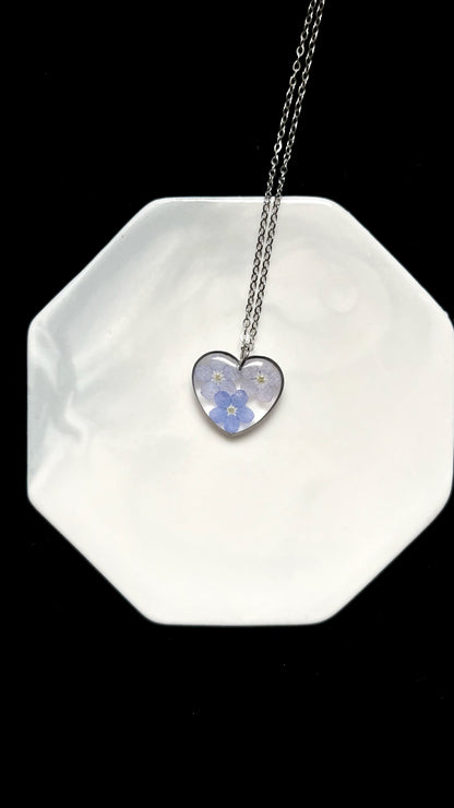 Forget-me-not pendant