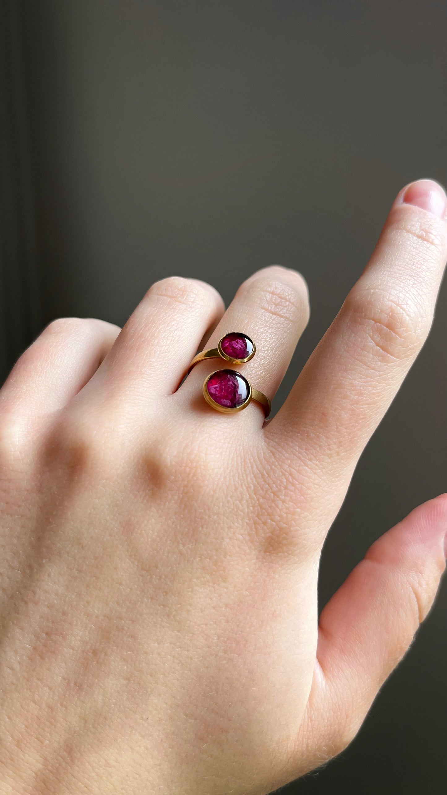 Cornflower rings