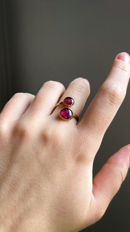 Cornflower rings