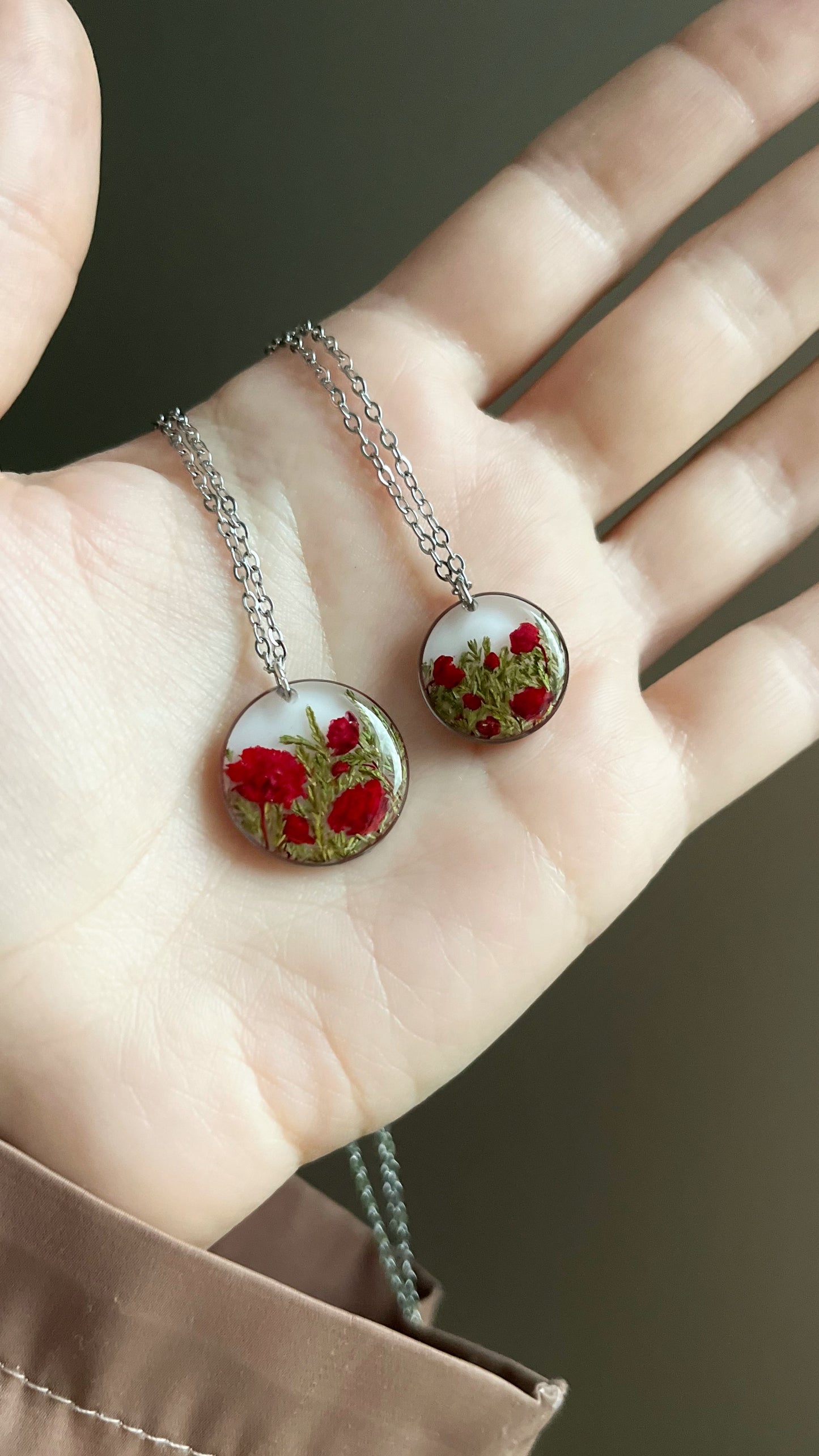 Winter pendants