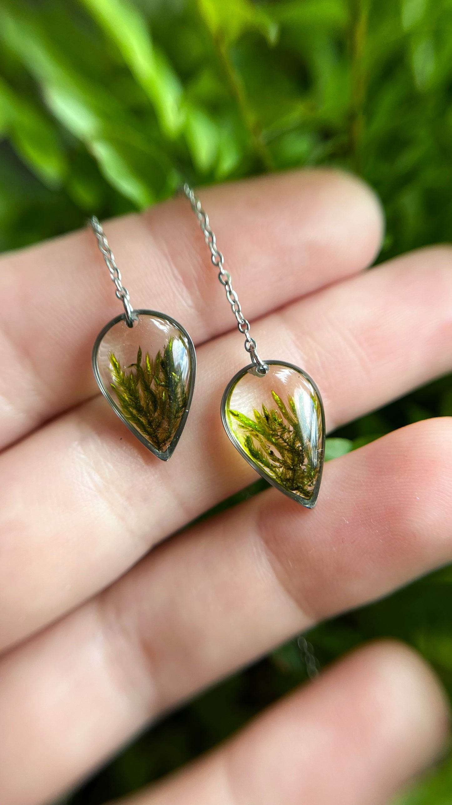 Moss earrings