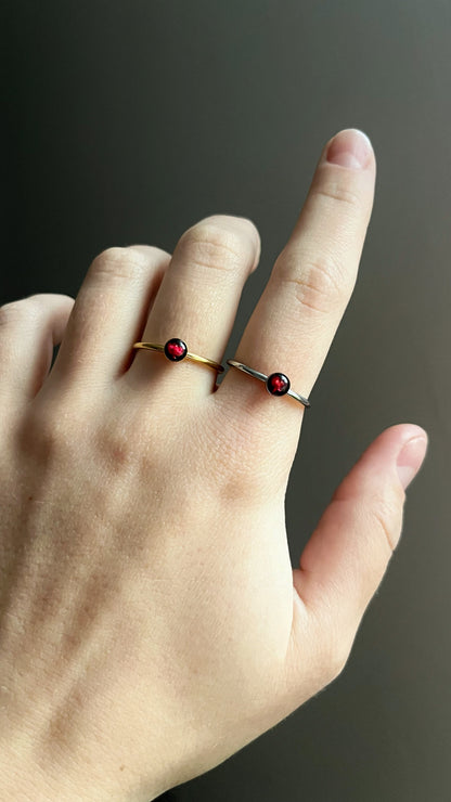 Baby’s breath ring