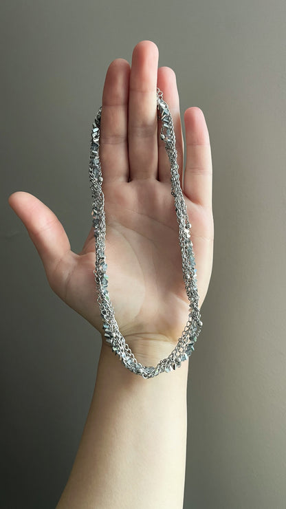 Silver necklace