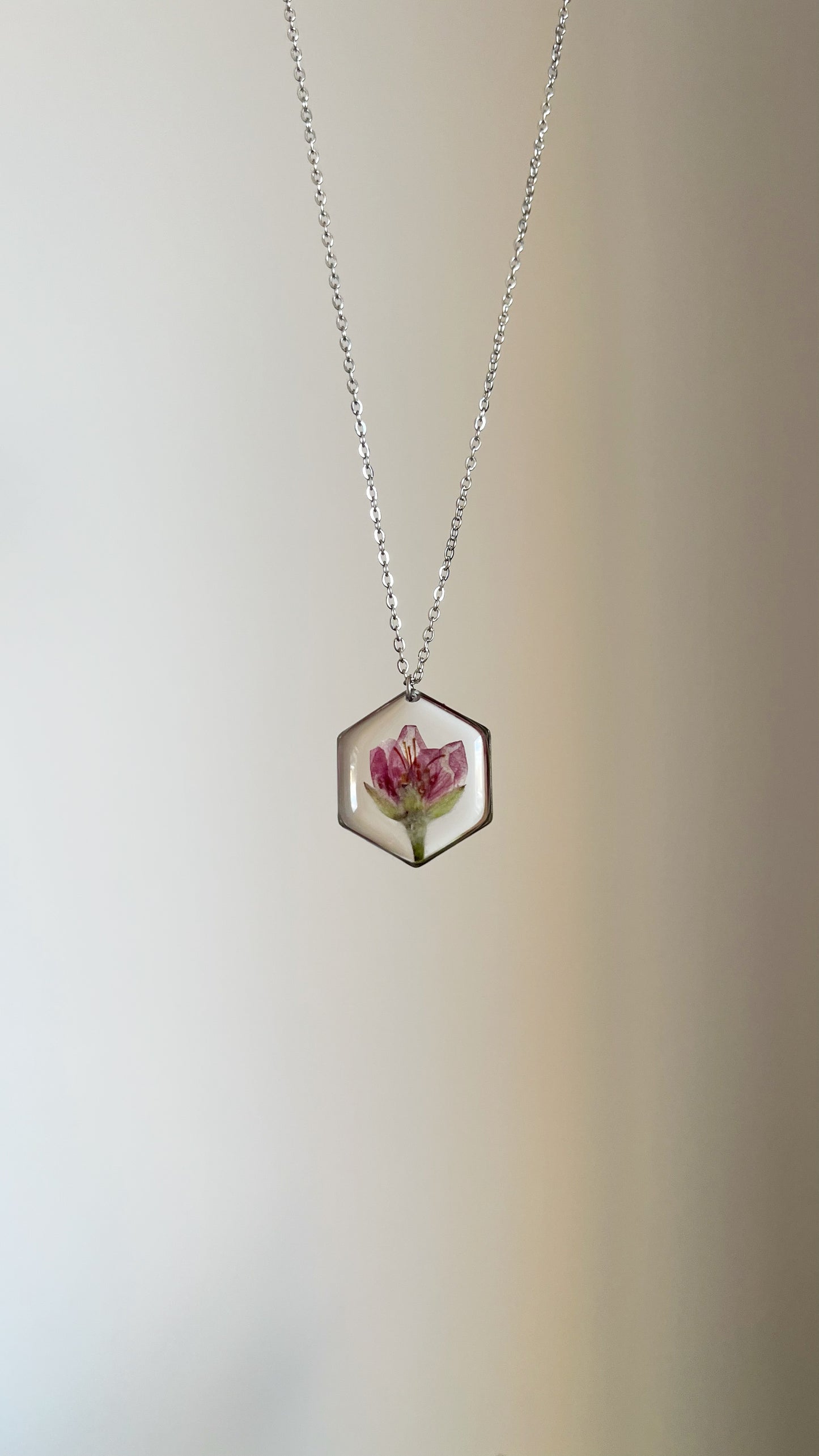 Apple blossom pendants
