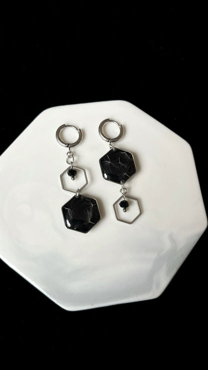 Dandelion earrings