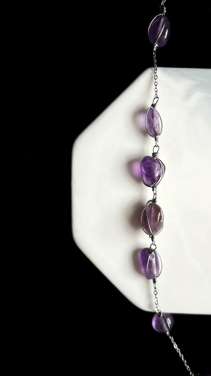 Amethyst necklace