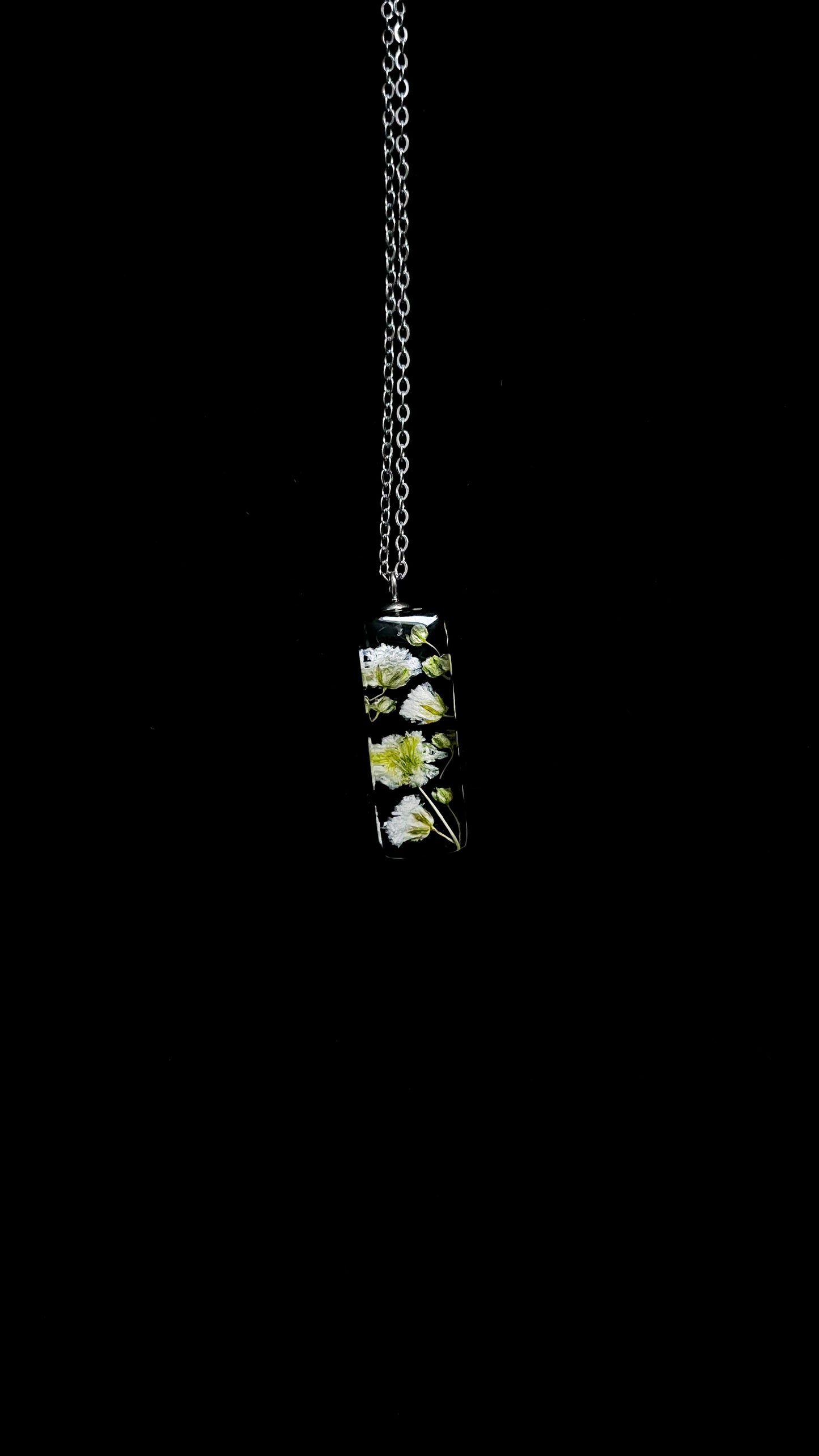 Baby’s breath pendant