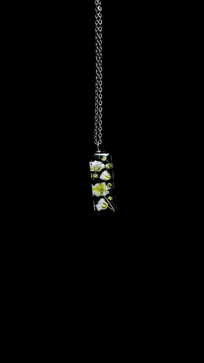 Baby’s breath pendant