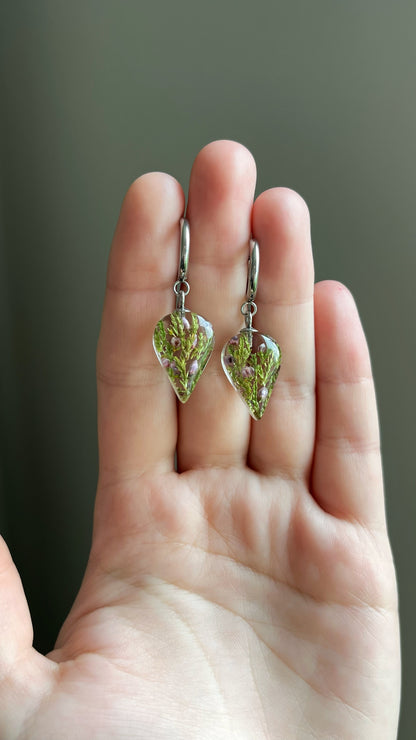 Heather earrings