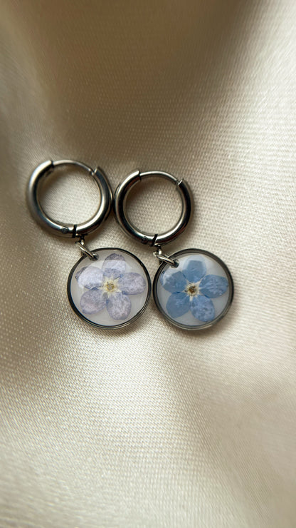 Forget-me-not earrings