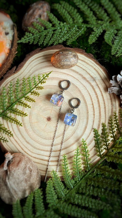 Forget-me-not earrings