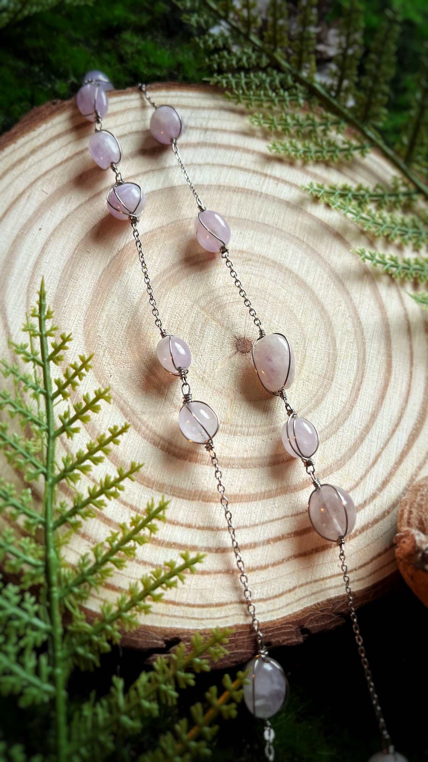 Amethyst necklace