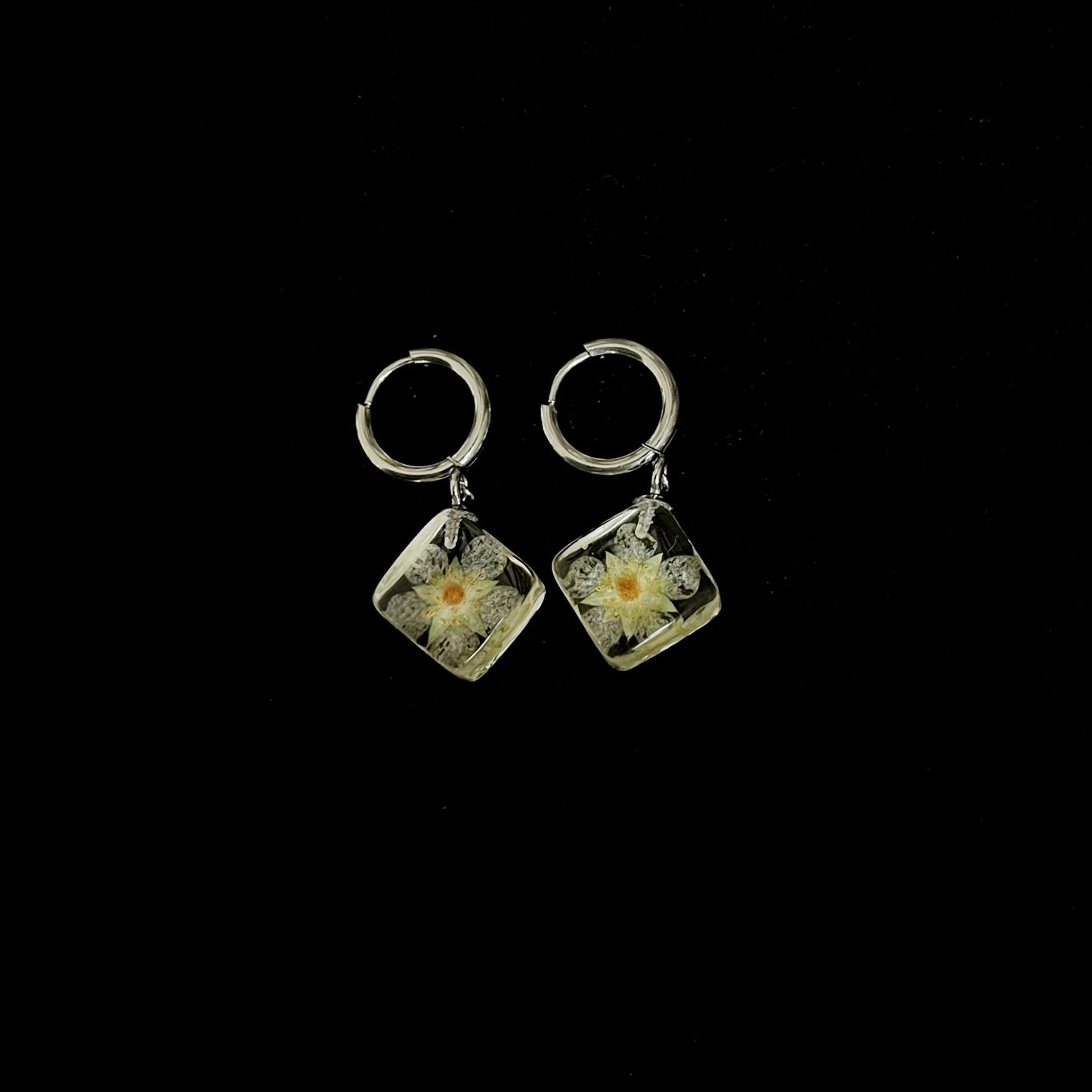 Wild strawberry earrings