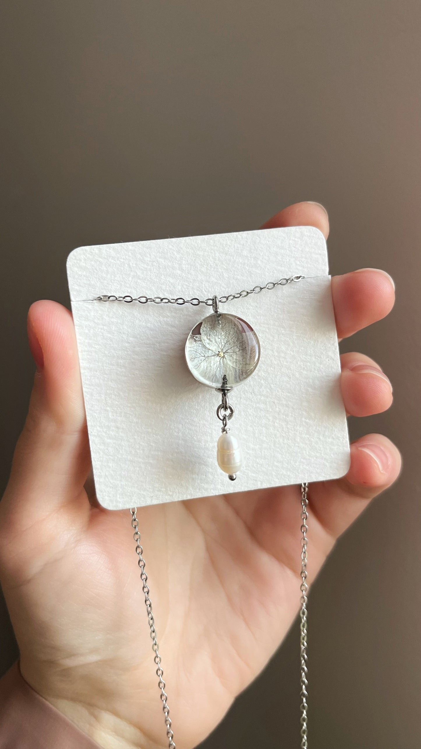 Hydrangea pendant