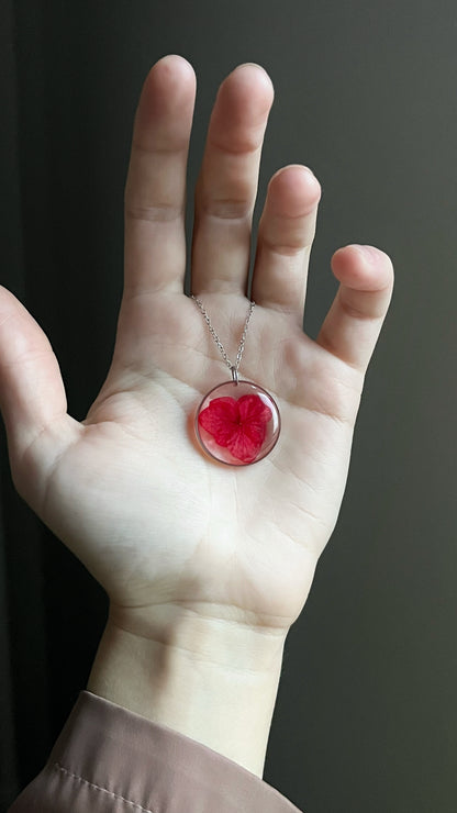 Hydrangea pendant