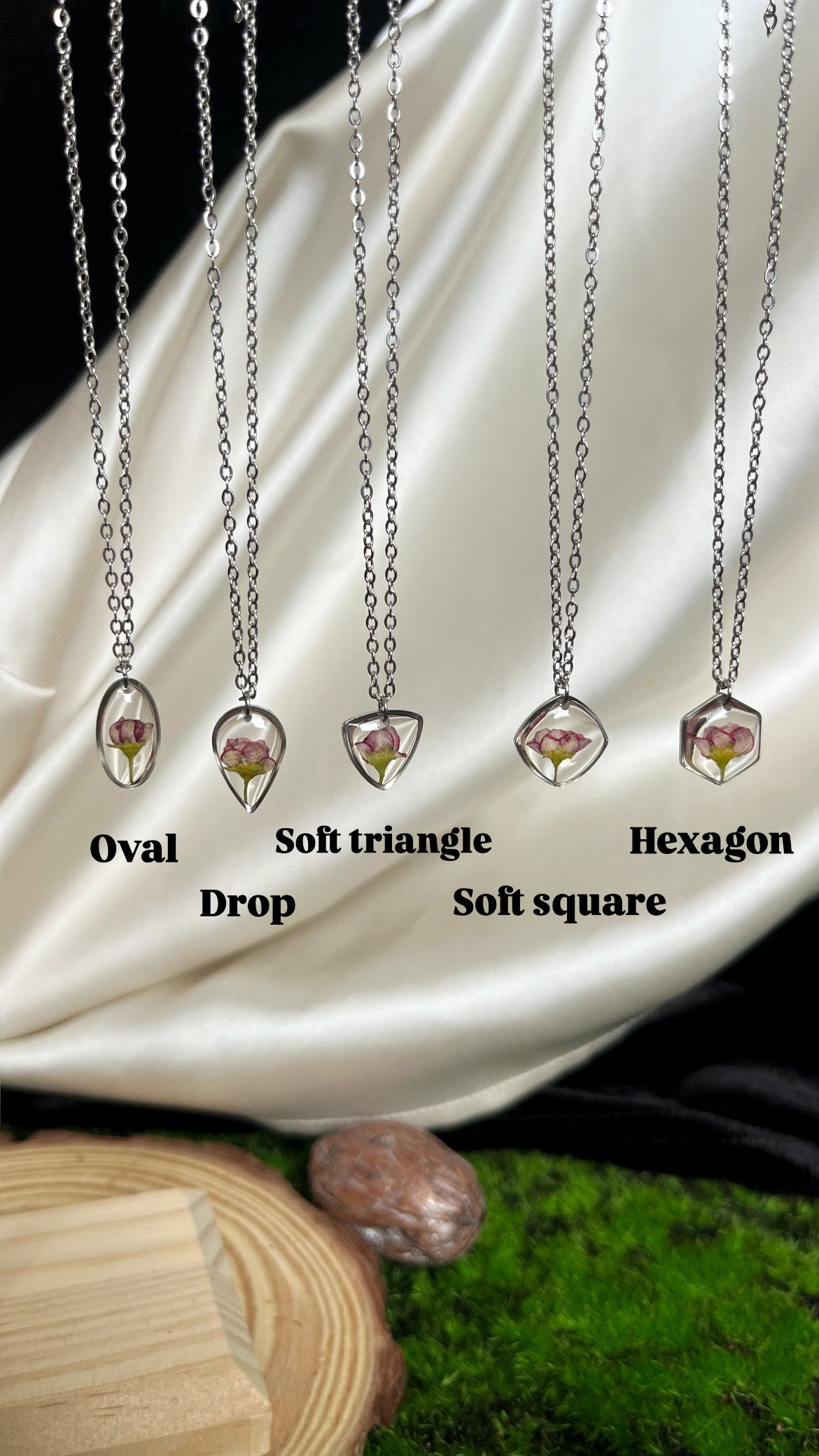Hawthorn pendants