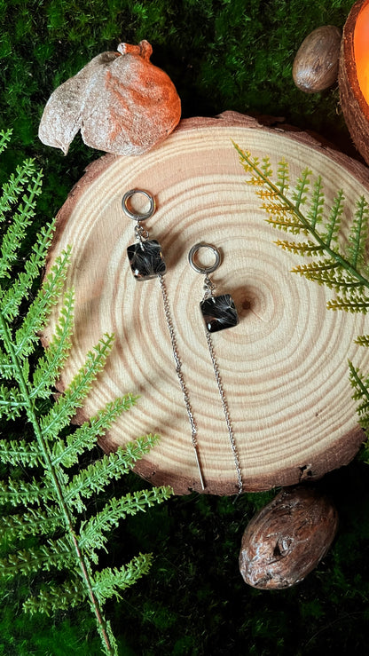 Dandelion earrings