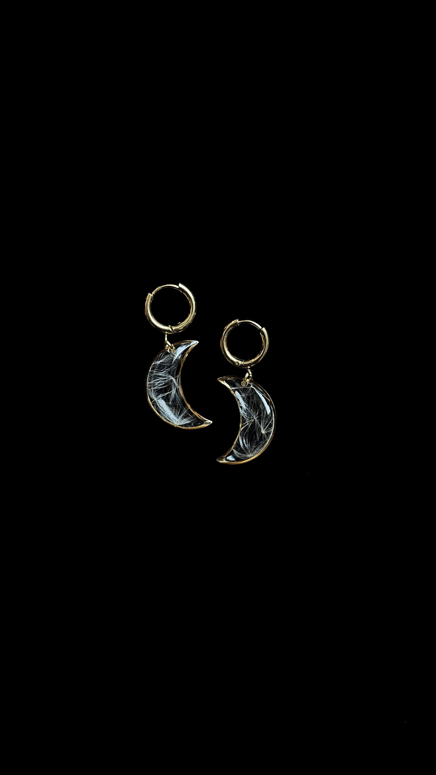 Dandelion earrings