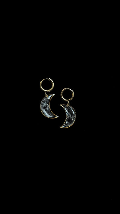 Dandelion earrings