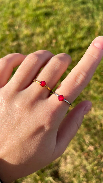 Baby’s breath ring