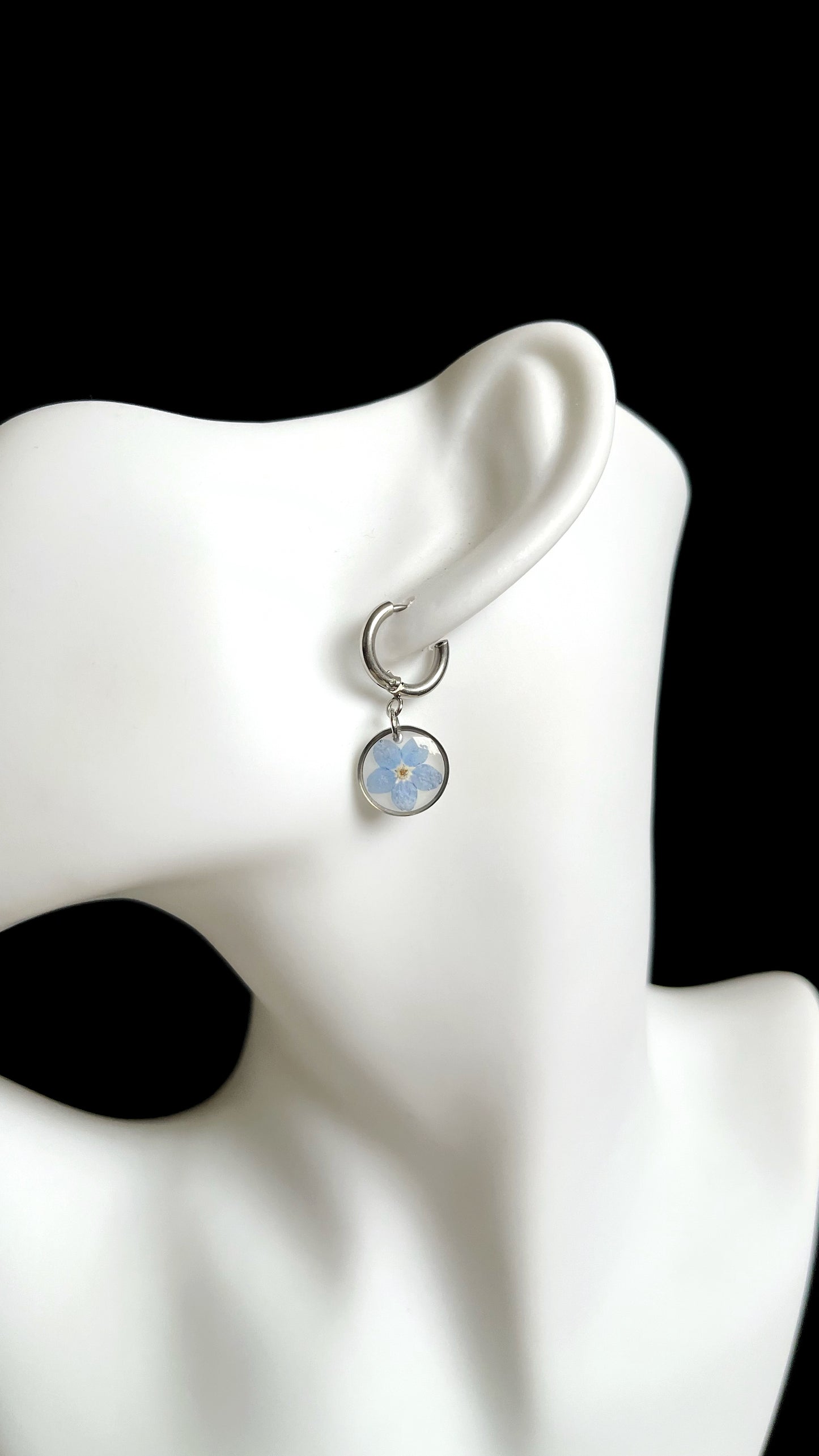 Forget-me-not earrings