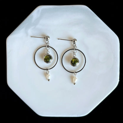 Moss earrings