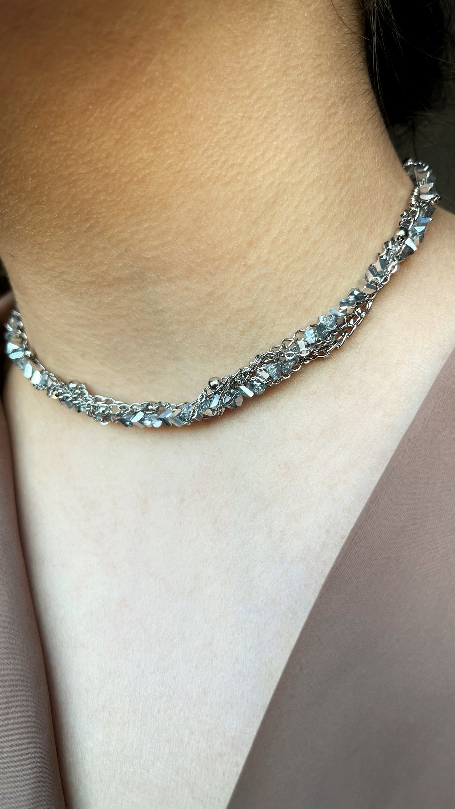 Silver necklace