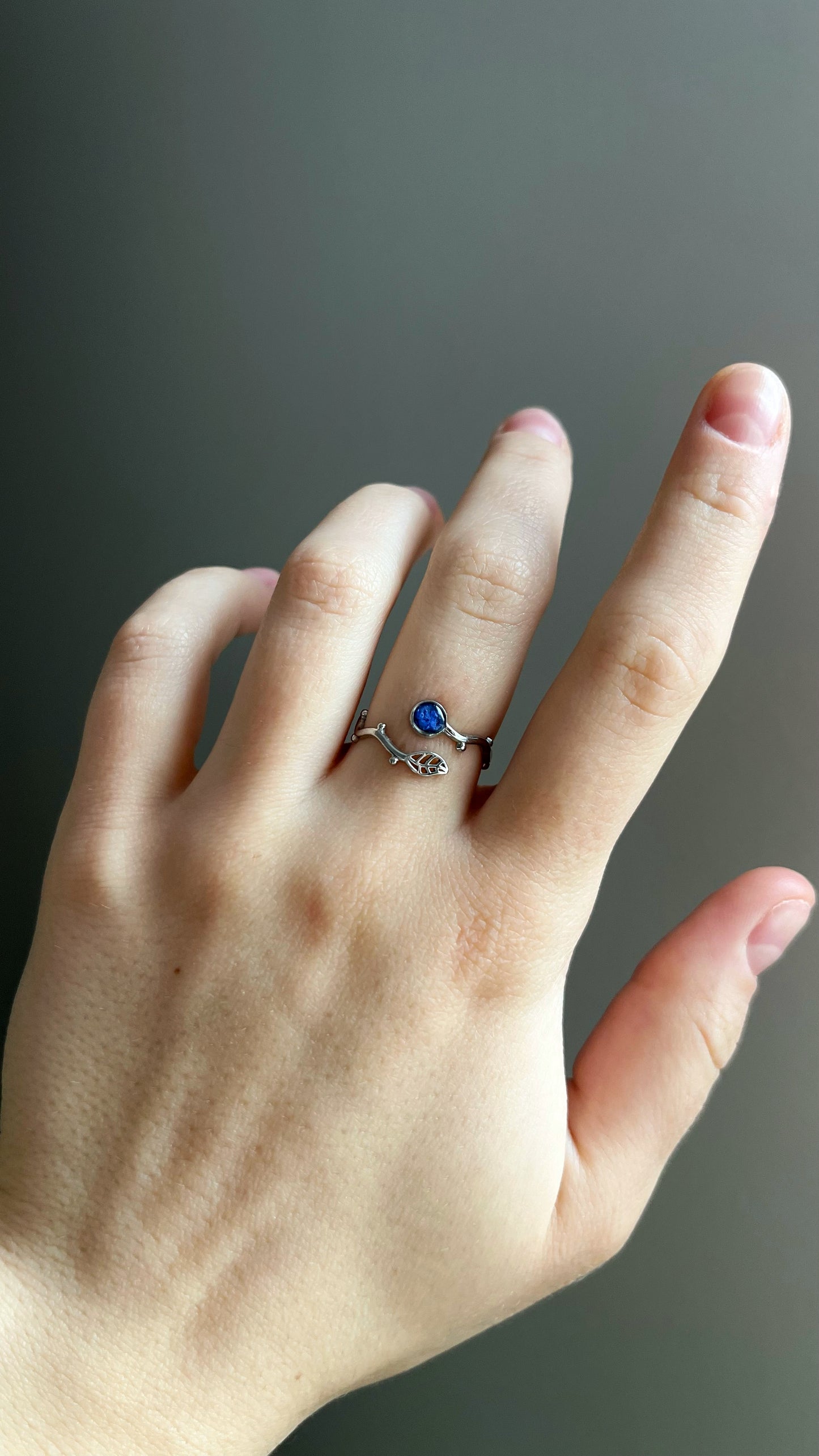 Cornflower ring