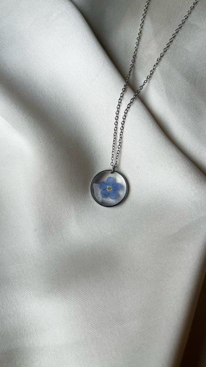 Forget-me-not pendant