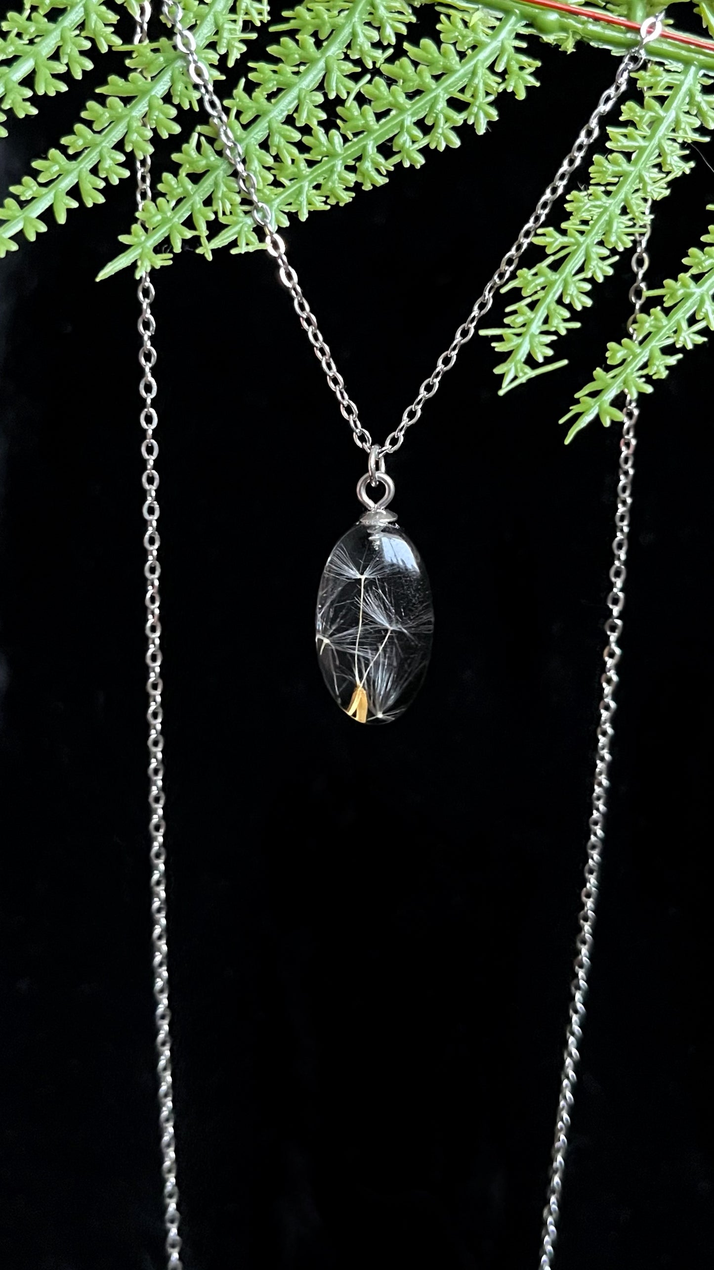 Dandelion pendant