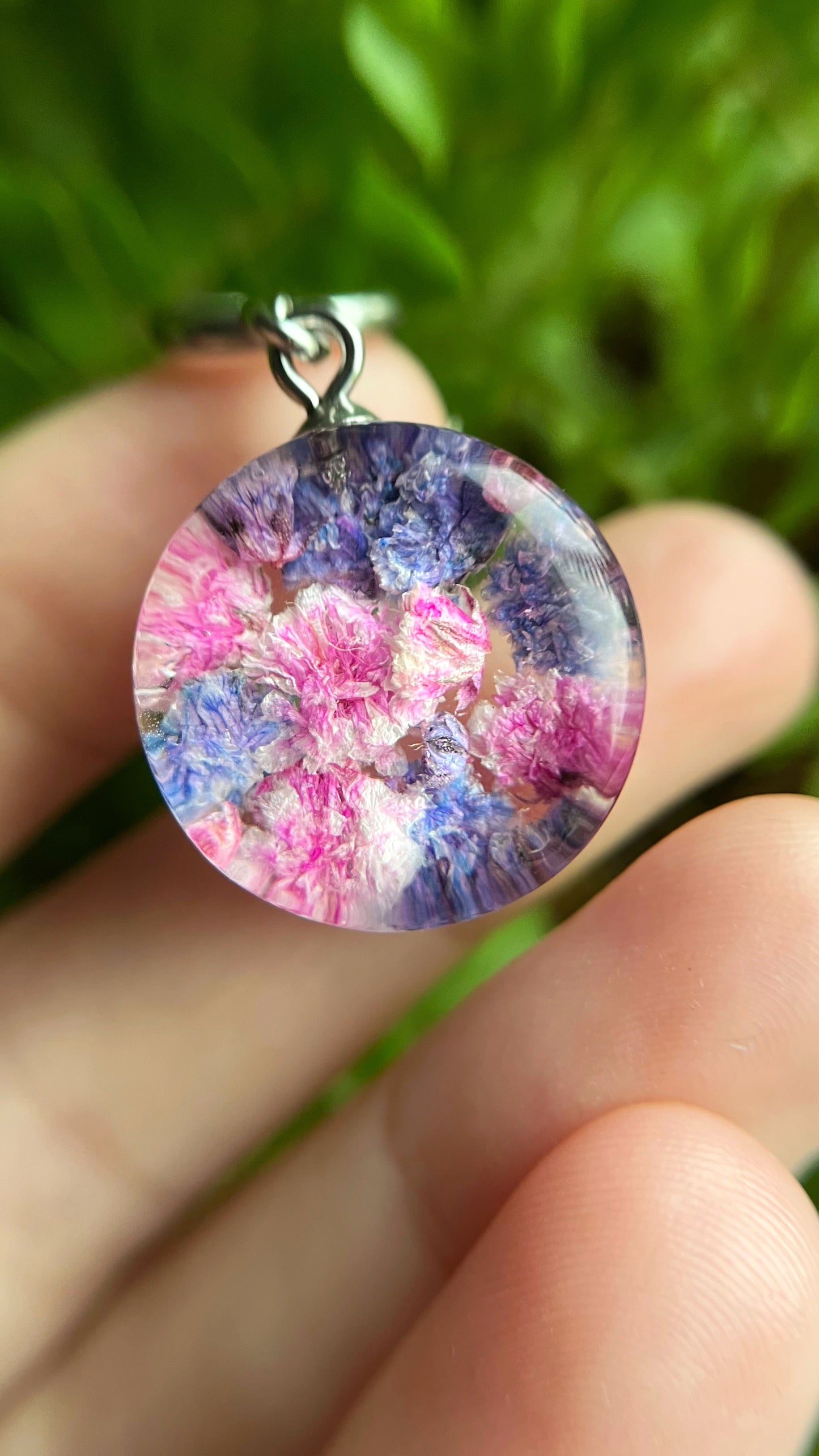 Baby’s breath earrings