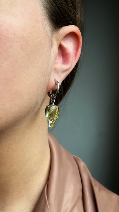 Heather earrings