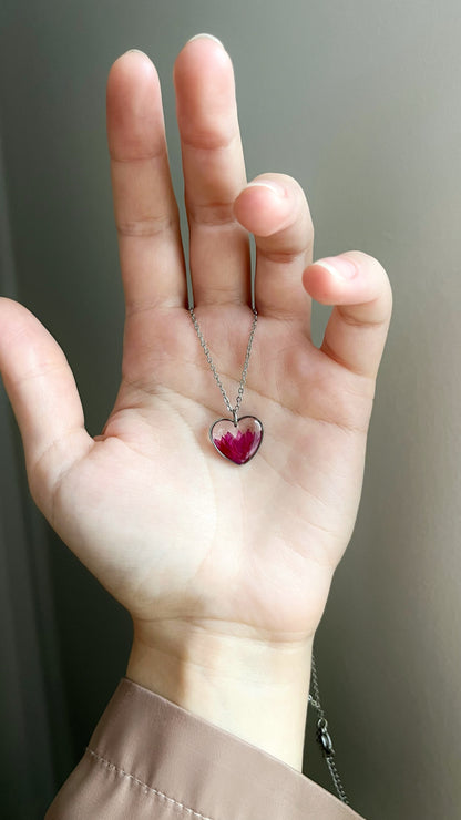 Cornflower pendant
