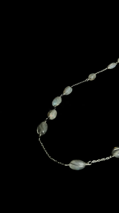 Labradorite necklace