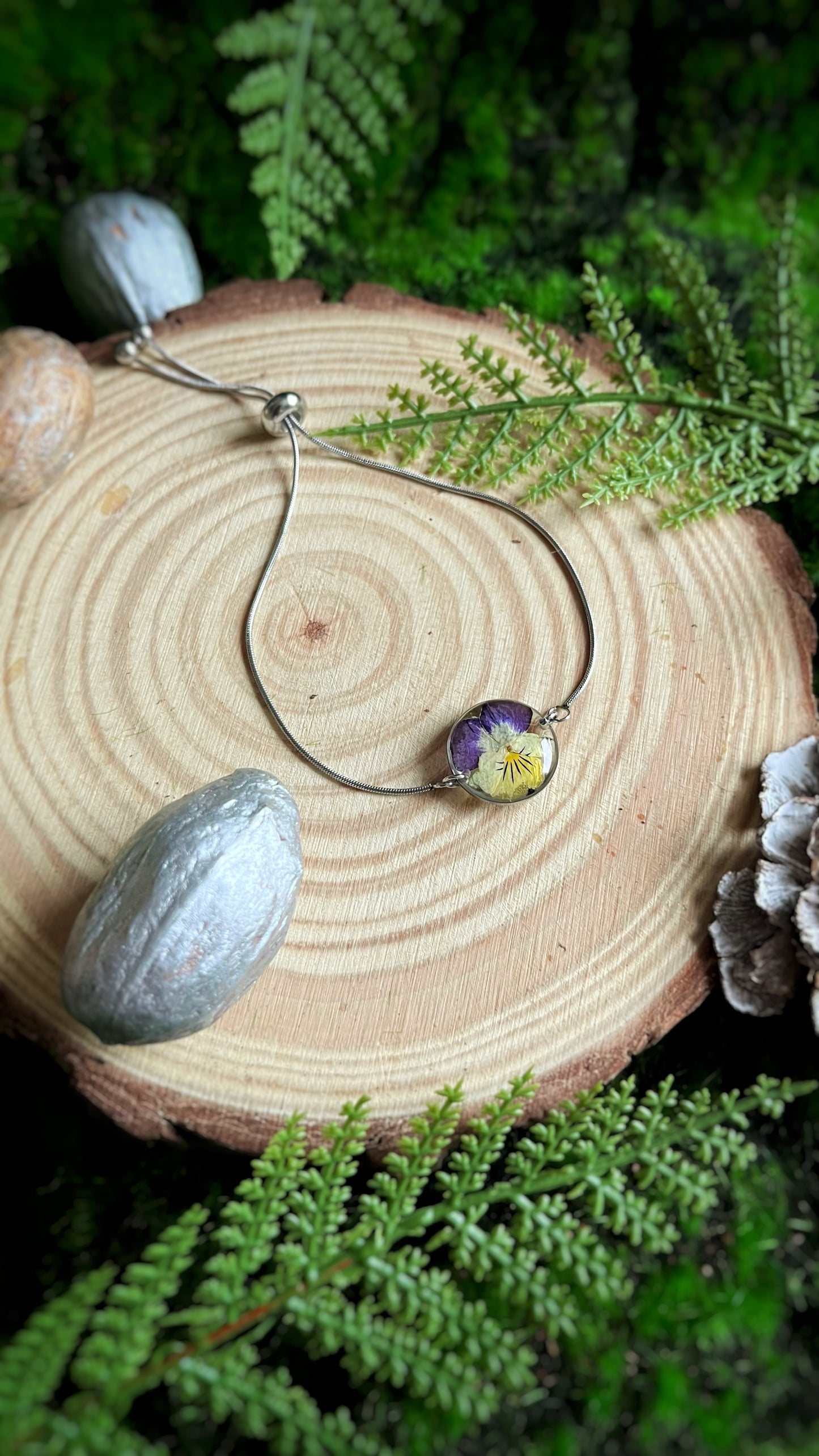 Violet bracelet