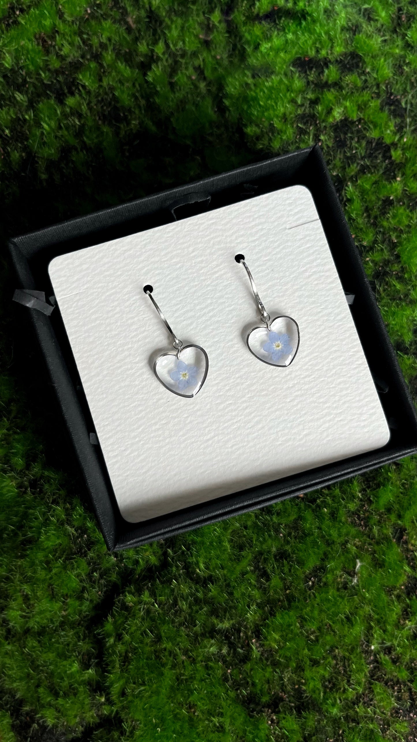 Forget-me-not earrings