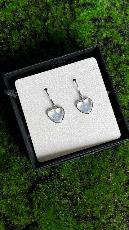 Forget-me-not earrings
