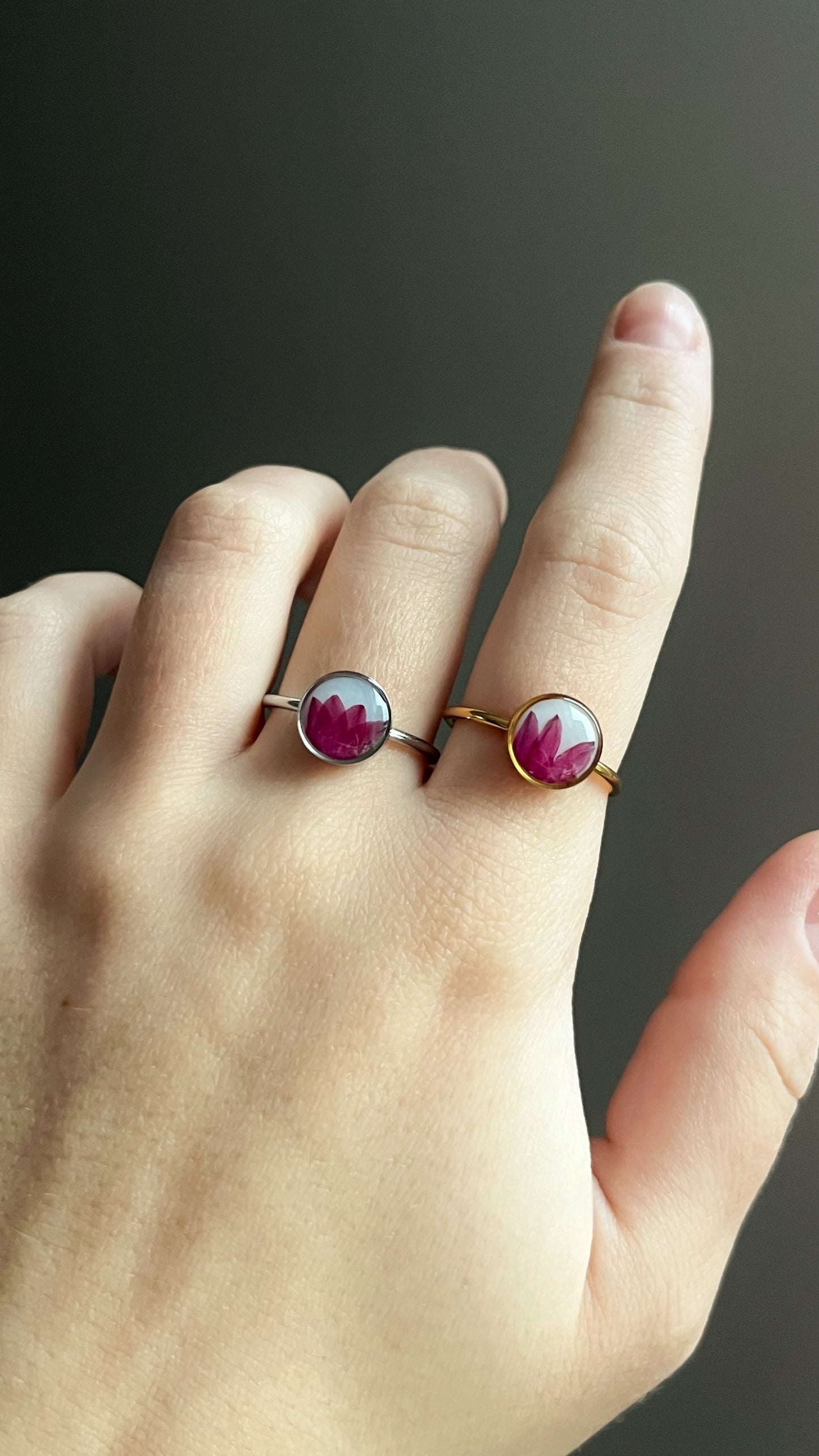 Cornflower ring