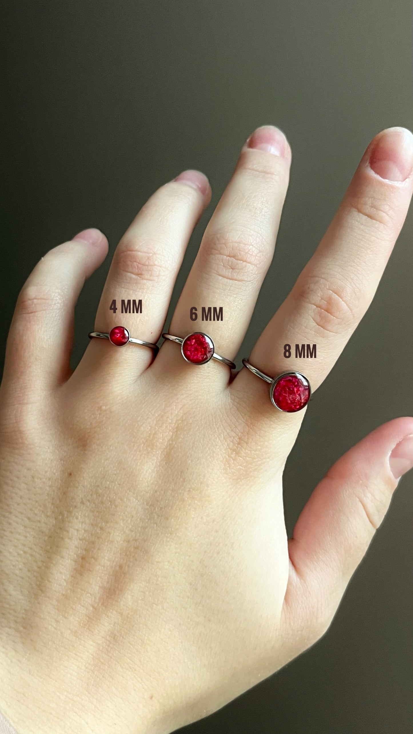 Baby’s breath ring