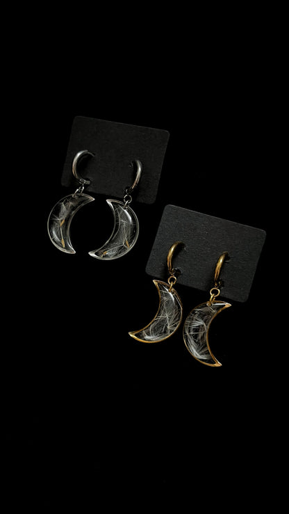 Dandelion earrings