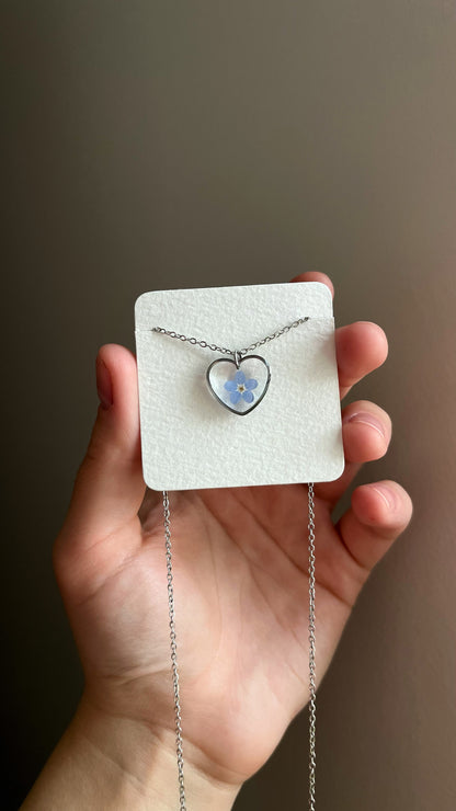 Forget-me-not pendant