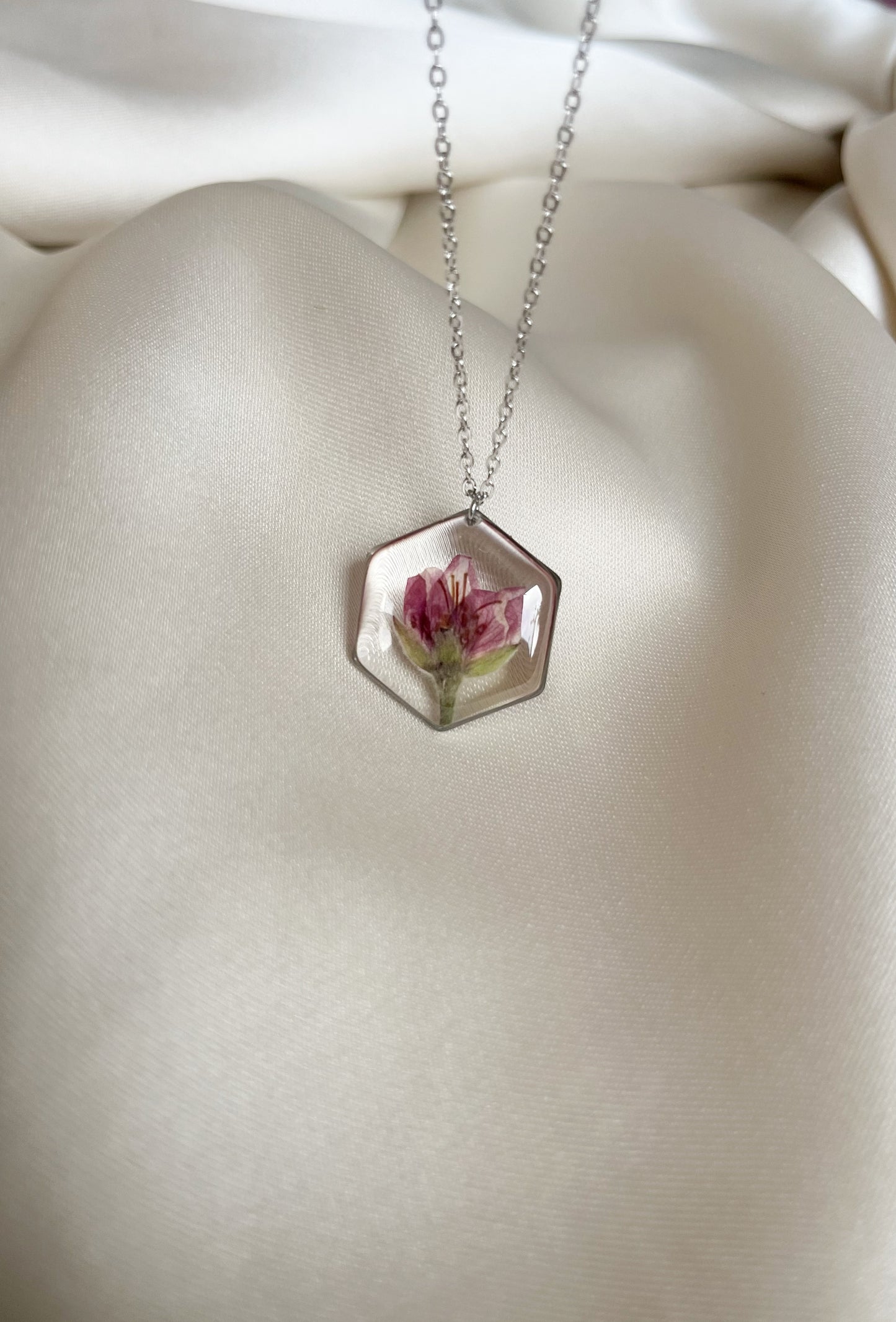 Apple blossom pendants
