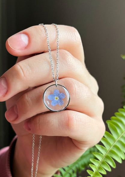 Forget-me-not pendant