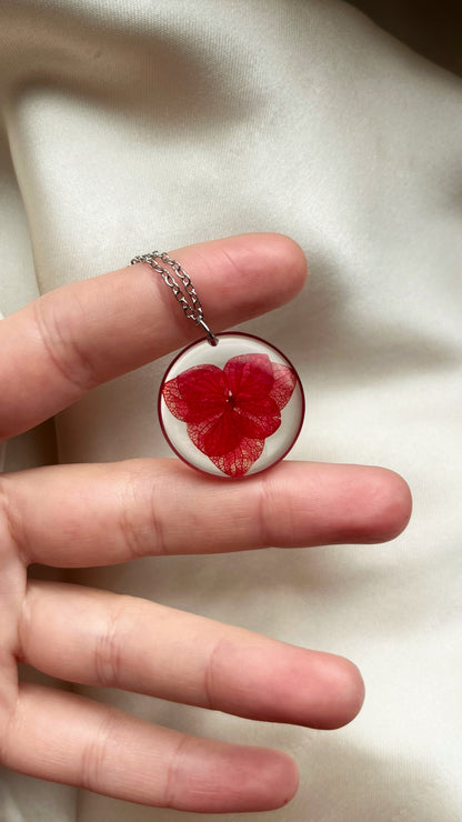 Hydrangea pendant