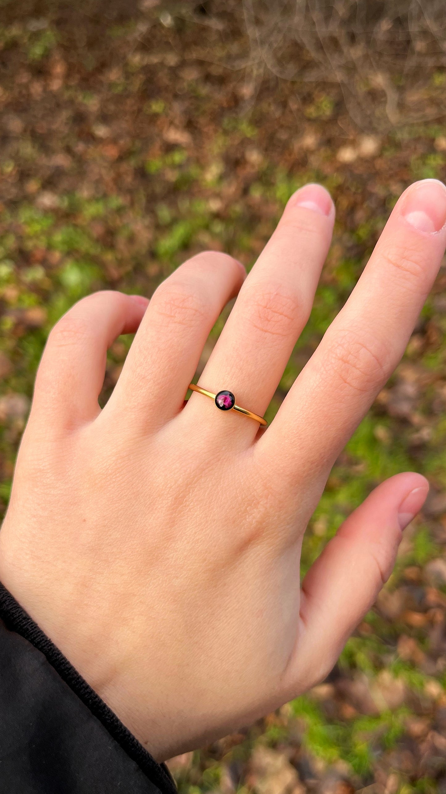Baby’s breath ring