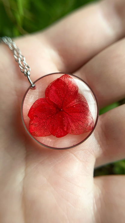 Hydrangea pendant