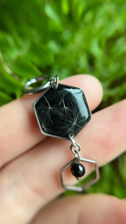 Dandelion earrings