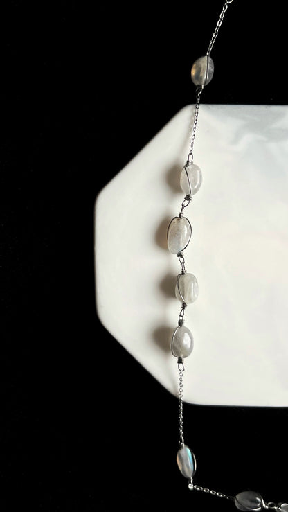 Labradorite necklace