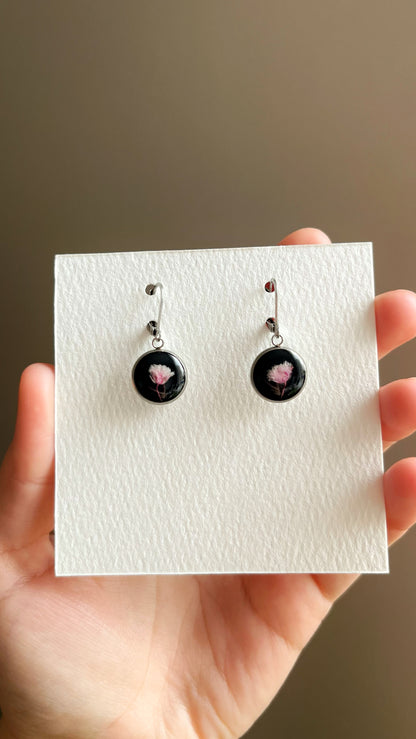 Baby’s breath earrings