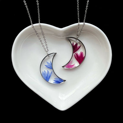 Cornflower pendants